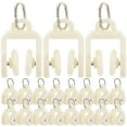 thumbnail image 3 of MLINS 50pcs Curtain Track Pulley Sliding Wheel Curtain Track Glider Curtain Fitting, 3 of 6