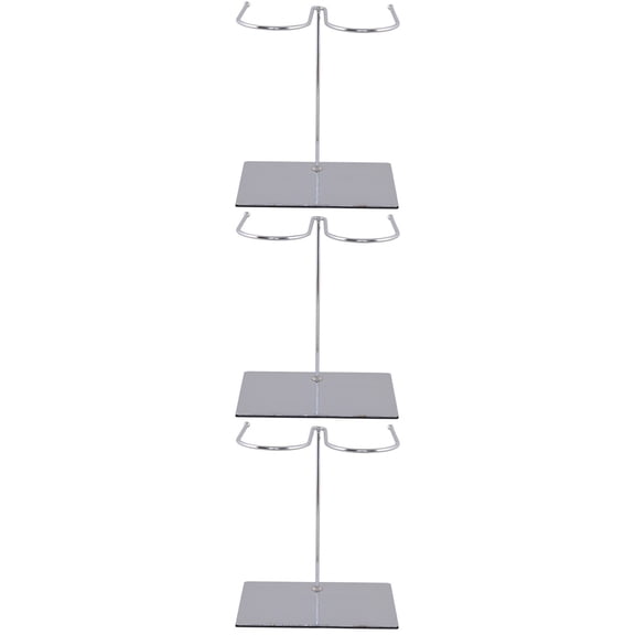 3 Pieces Stacker Boots Display Stand Shoe Rack for Hallway Shoes