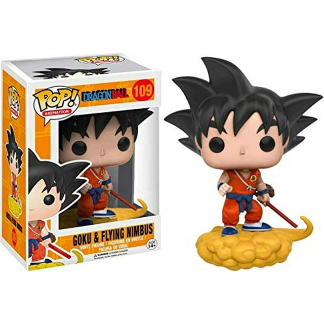 Funko Pop Animation Dragonball Orange Suit Goku y Flying Nimbus Figura de vinilo exclusiva Funko Funko