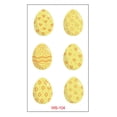 thumbnail image 1 of Teissuly Easter Cartoon Eggs Children's Cute Rabbit Eggs Disposable Temporary Tattoo Stickers Teissuly WER202401222817, 1 of 1