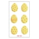 thumbnail image 1 of Fiudx Liquidación De Ahorros De Verano Pascua, Por Ejemplo, G, Niño, Lindo Conejo, Por Ejemplo, Pegatina Temporal Desechable, 1 of 3
