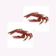 thumbnail image 1 of 2pcs Juguetes Granja Selva Mar Cangrejo Rojo Yotijar Figura animal juguete, 1 of 10