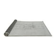 thumbnail image 2 of Ahgly Company Indoor Square Abstract Gray Modern Area Rugs, 6' Square, 2 of 4