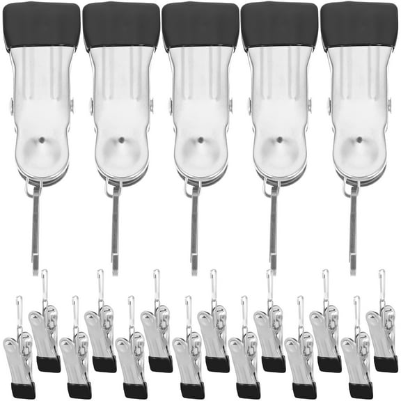 BESTYASH 20pcs Laundry Clothes Pegs PVC Windproof Compact Design for Household Users