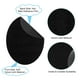thumbnail image 4 of Kit de Parche Ovalado Termoadhesivo Uxcell para Reparar Pantalones, Camisas, Chaquetas Negras, 12 Piezas, 4 of 6