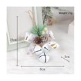 thumbnail image 5 of Adorno de campana de Navidad para puerta, adorno colgante para árbol de Navidad, adorno de campana con nudo de lazo para árbol, como se muestra, como se muestra, 5 of 5