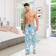 thumbnail image 6 of FORMRS Mens Pajama Pants with Pockets Soft Cotton Sleepwear Lounge Bottoms, Sizes S-2XL, Easter Bunny Pattern, 6 of 7