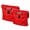Red, variant on Moose Supply Heavy Duty Sandbag Covers, 21" x 21" PVC Vinyl Anchors, 2 Pack Red Sand Bags
