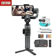 Zhiyun Smooth 5 Combo 3-Axis Focus Pull & Zoom Capability Handheld Smartphone Gimbal Stabilizer For iPhone 13 12 Pro 11 X 8 7 Plus 6 Plus Samsung Galaxy S22 S21 S20
