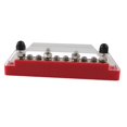 thumbnail image 3 of Barras colectoras, 6 tornillos profesionales, 30 V CA CC Premium, bloque de distribución de 10 terminales para barco, autobús, yat, 3 of 9