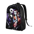 thumbnail image 2 of Goofa The Nightmare Before Christmas Pattern Large Capacity Backpack – Padded Laptop Compartment, Ergonomic Design for School, Work, Travel, and Outdoor Activities, 2 of 8