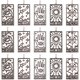 thumbnail image 1 of 1 caja de 30 amuletos de tarot de 5 estilos diferentes: amuletos de cartas de tarot, amuletos de ojo turco, luna y estrella, amuletos de ouija rectangulares., 1 of 9