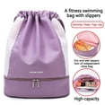 thumbnail image 4 of Wjsxc Gym Bag Dry And Wet Separation Swimming Bag Waterproof Beach Storage Sports Equipment Backpack Women's Small Bag, 4 of 7