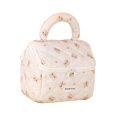 thumbnail image 4 of Bolsa de maquillaje acolchada de viaje, organizador de maquillaje, bolsa de lavado con doble cremallera, portátil para Oso, 4 of 9