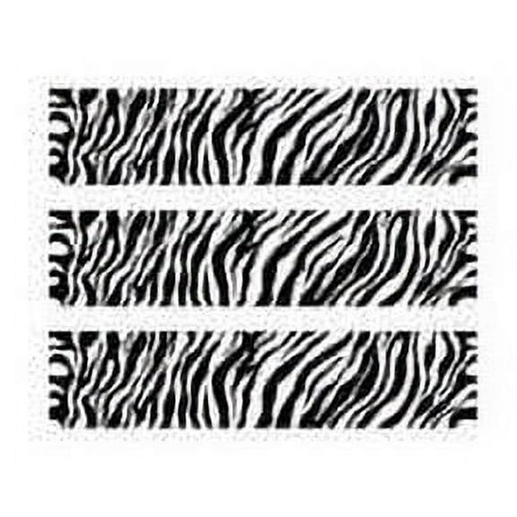 Zebra Print Edible Photo Image Cake Border Decoration