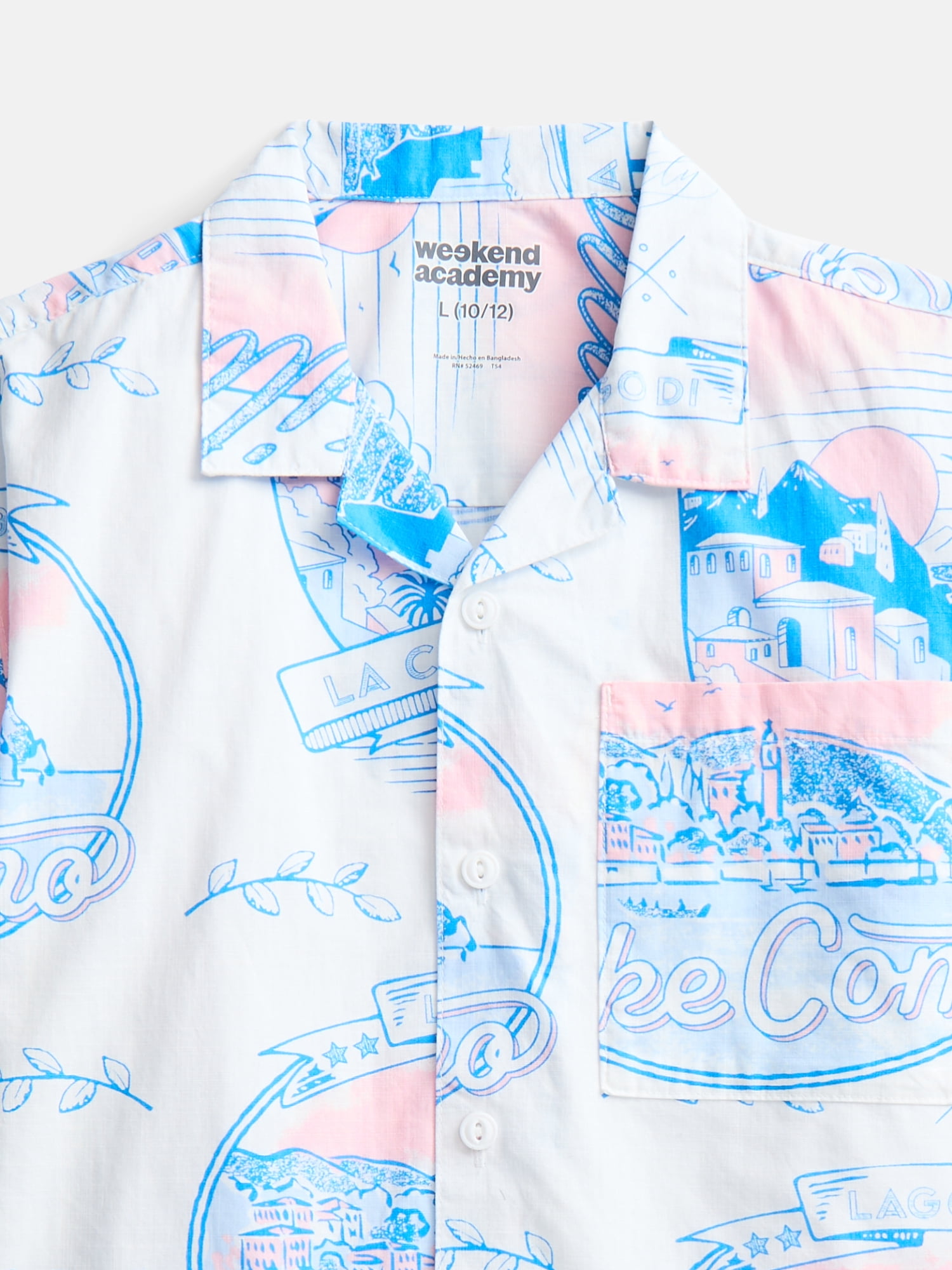 Weekend Academy Boys Cabana Shirt, Sizes 4-18