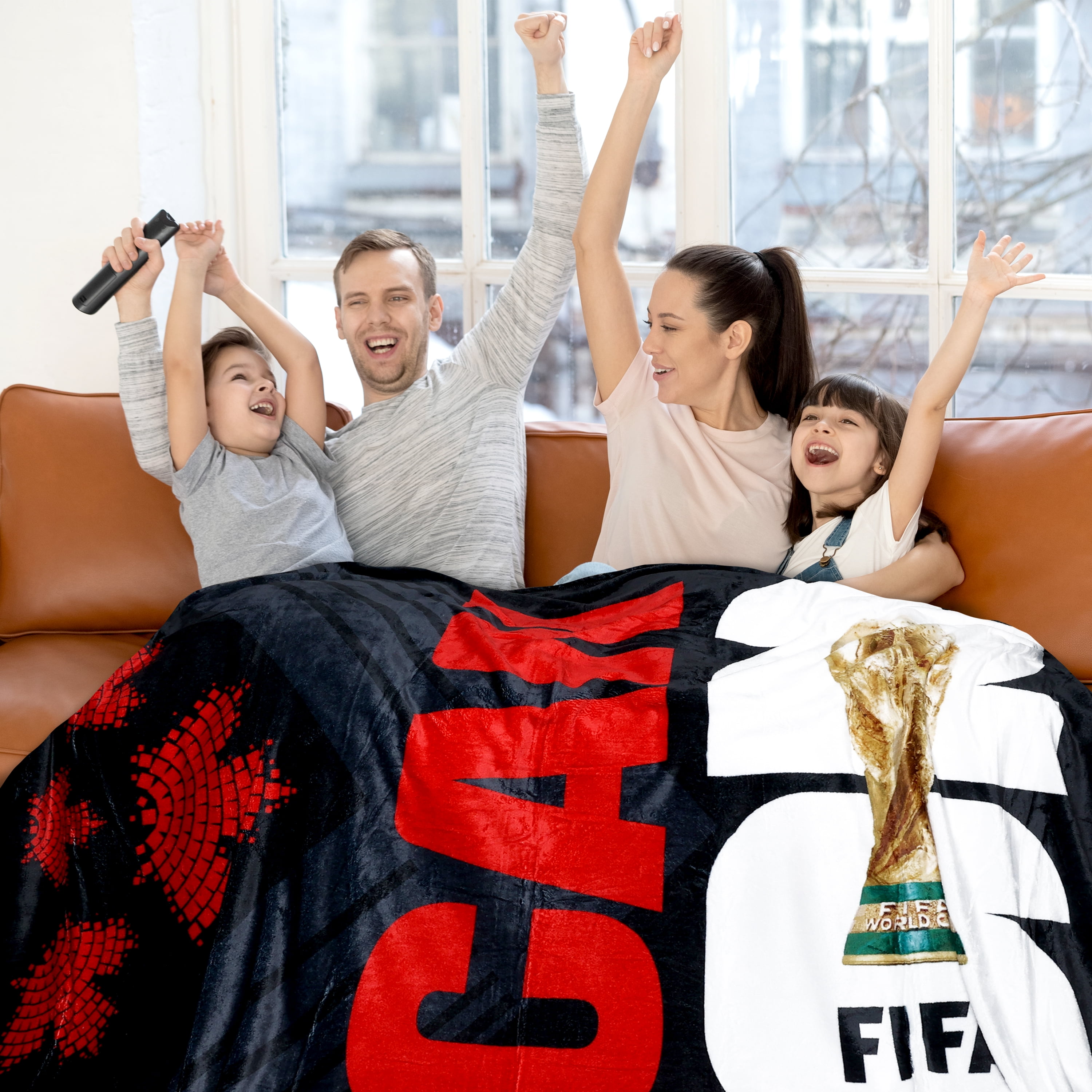 FIFA Team Canada Game Day Blanket, 66" x 90", FIFA GAME DAY BLANKET