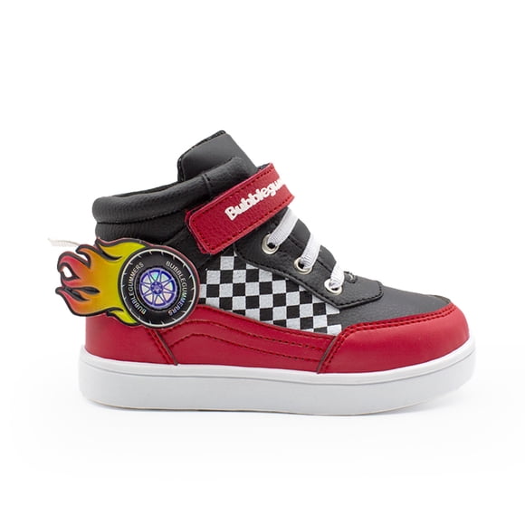Tenis Para Niño Bubble Gummers® Audi Rojo Sport Casual Con Olor A Chicle Suela Ligera