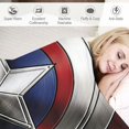 thumbnail image 3 of Shangniulu Fourth of July Blanket American Metal Round Geometry Stars Super Soft Bedding Flannel Throw Blanket Microfiber Flannel Blankets Sofa Camping Travel Warm Lightweight for Kid Baby Adults, 3 of 6