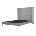 thumbnail image 3 of Box Base Cama Slim Matrimonial + Cabecera Lugo Gris, 3 of 10