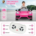 thumbnail image 6 of Porsche Ride on Cars 12V Battery Powered, Kids Ride On Cars With Remote Control, 3 Speeds, Music Player, LED Lights, Kids Ride On Toys for Girls & Boys, Pink, 6 of 10