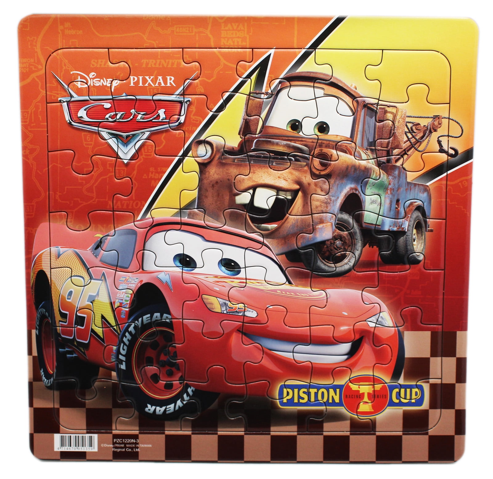 wooden puzzle cars