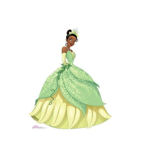 Advanced Graphics 2170 57 x 46 in. Tiana - Disney Princess Friendship Adventures Cardboard Standup
