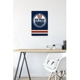 thumbnail image 6 of NHL Edmonton Oilers - Logo 21 Wall Poster with Pushpins, 14.725" x 22.375", 6 of 6
