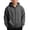 Dark Gray, variant on Amidoa Boys Zip Up Hoodie Waffle Knit Long Sleeve Hooded Sweatshirt Fashion Tops Kids Fall Winter Clothes with Pockets Gray Size 13 Years