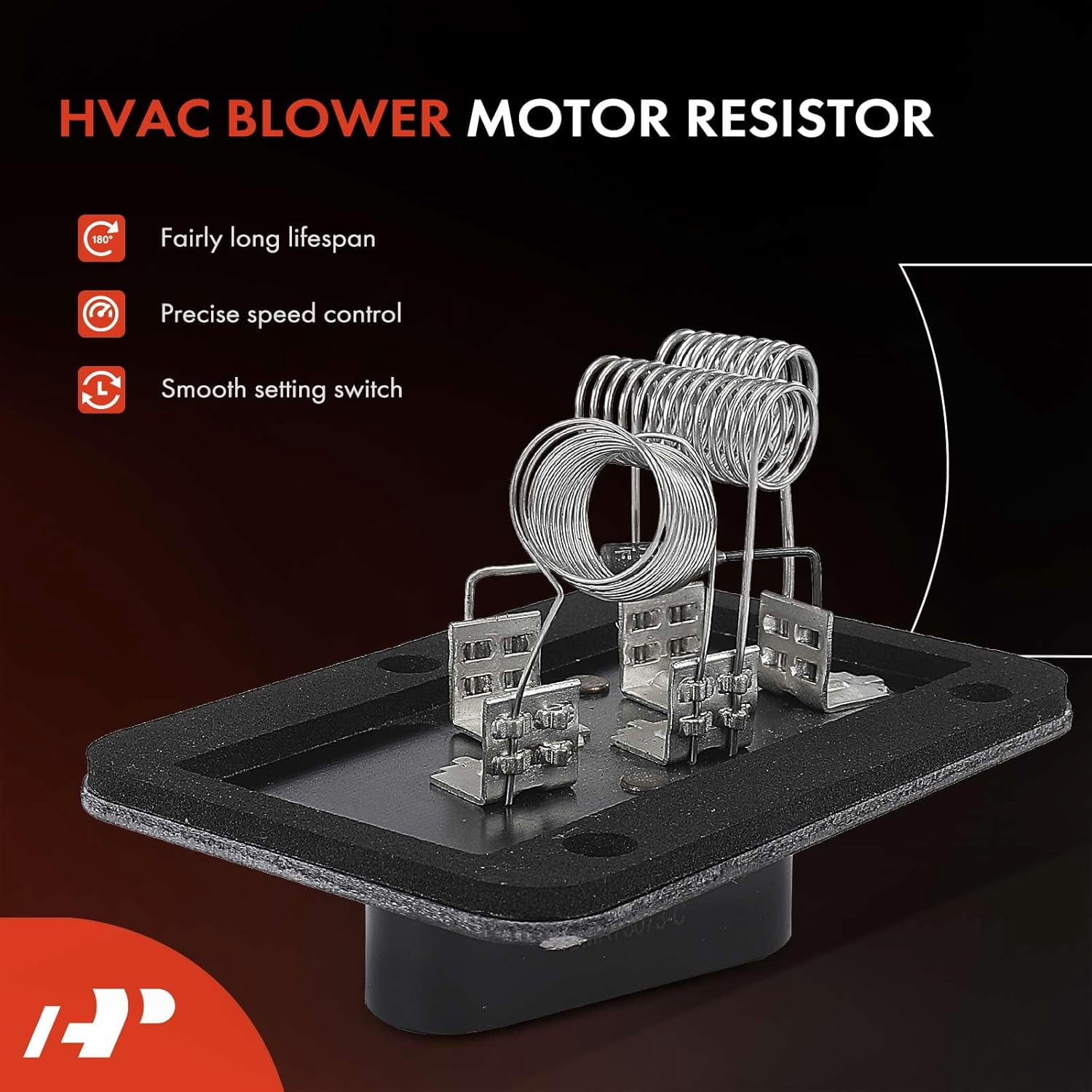 A-Premium HVAC Blower Motor Resistor Compatible with Chevrolet & GMC Vehicles - G10 1992-1995, G20 1992-1995, G30 1992-1996, P30 1993-1996, G1500 1992-1995, G2500 1992-1995, G3500 1992-1996, P3500