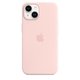 thumbnail image 4 of Funda de silicona Apple con MagSafe para iPhone 14 - Rosa tiza, 4 of 7