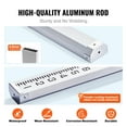 thumbnail image 4 of 10ft Aluminum Leveling Rod with Bubble Vial, Dual-Sided Grade Stick for Construction, Flooring, and Wall Work - Includes Protective Carry Case, 4 of 6