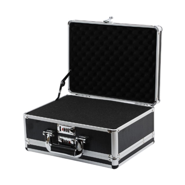 S SERENABLE Aluminum Alloy Case Password Briefcase Lockable Box Secure for Business Home