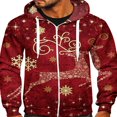 thumbnail image 1 of PENGXIANG Sweat à Capuche avec Zip et Manches Longues pour Homme, 1 of 3