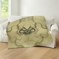 thumbnail image 4 of CafePress - Stylized Angel Wings Throw Blanket - Soft Fleece Throw Blanket, 50"x60" for All Ages, 4 of 4