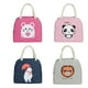 thumbnail image 4 of Naiovety Bolsa de almuerzo con aislamiento de poliéster con gran capacidad - Para el hogar o la oficina Bolsas de almuerzo para mujeres Bolsa Organizadores de utensilios de cocina gris 1, 4 of 6
