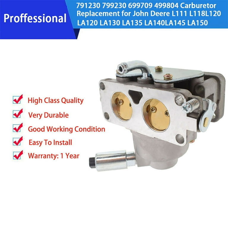 John deere online l111 carburetor
