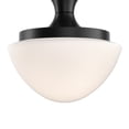 thumbnail image 2 of 47811BK Hinkley Lighting Knox - 12W 1 LED Extra Small Semi-Flush Mount-8.75 Inch Tall and 8 Inch Wide-Black Finish, 2 of 6