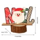 thumbnail image 3 of De Madera Navidad Color Creativo Papá Noel Muñeco De Nieve Carta Adornos De Mesa Para Fiestas De Navidad Scienceny HA040072-02, 3 of 6