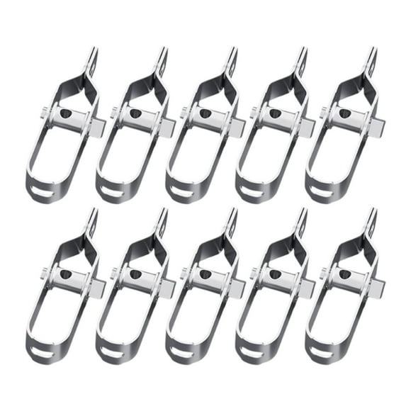 Kit de 10 tensores de cuerda portátiles para cercas eléctricas, resistentes 90 mm