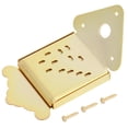 thumbnail image 1 of Tablero de tracción para mandolina de acero tipo curva, exquisitos accesorios para instrumentos musicales (QB10 dorado sin motivo), 1 of 11