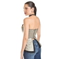 thumbnail image 3 of Corset strapless con detalles metalicos Roman Fashion/ Juvenil, 941 (Plateado) plateado M, 3 of 6