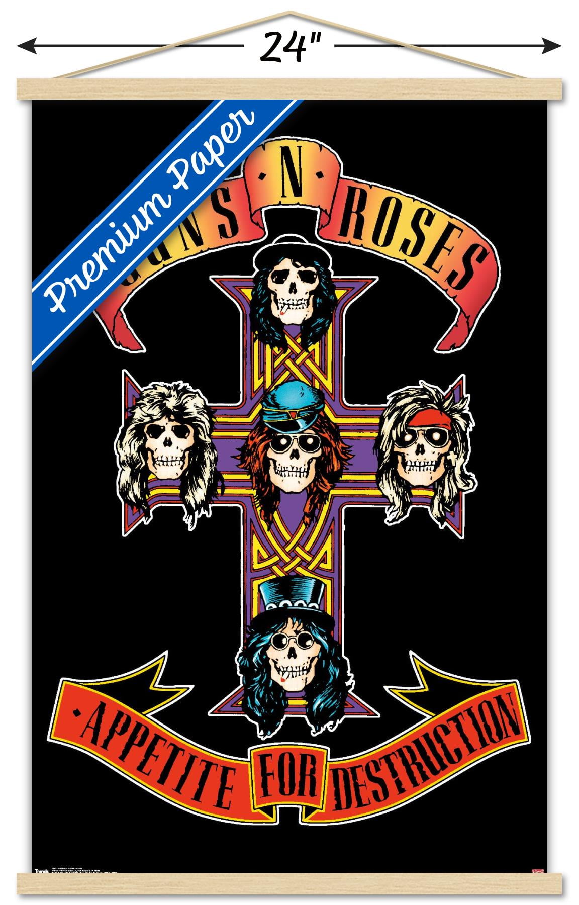 Guns N' Roses - Cross Wall Poster, 22.375