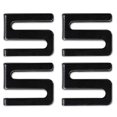 thumbnail image 1 of Alera SW59SHBL Wire Shelving S Hooks- Metal- Black- 4 Hooks/Pack, 1 of 2