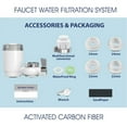 thumbnail image 3 of WBM Faucet Filter Replacement, BPA Free, Water Purifier, Filter Replacement Bottles, Pack of 4, 3 of 7