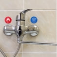 thumbnail image 4 of 6 Pairs Hot And Cold Water Sign Hot And Cold Indicator Stickers Self-Stick Acrylic Label For Faucet Shower And Bathtub Bathroom Kitchen And Business Use, 4 of 5