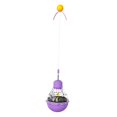 thumbnail image 4 of Juguete interactivo para gatos Yuyangstore dispensador de golosinas vaso bola Violeta, 4 of 7