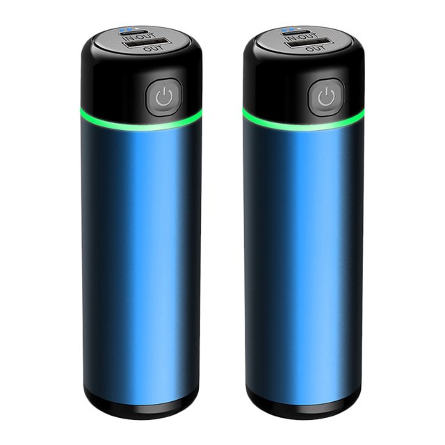 Calentadores de manos 5 Seconds Quick Heat Power Bank Regalo de invierno 2 en 1 Mini Handwarmer para hombres / mujeres