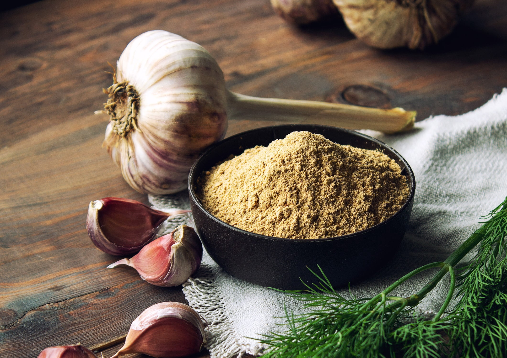 Organic Garlic Powder, 5 Pounds — Non-GMO, Raw, Vegan — by Food to Live