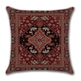 thumbnail image 2 of Juego de 4 Fundas de Almohadas Decorativas Geométricas Persas TANGJMXG 18 x 18 Terciopelo, 2 of 5
